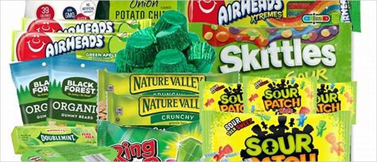 Green snacks to buy